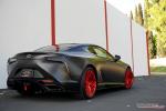 Lexus LC500 Satin Black by Impressive Wrap 2017 года
